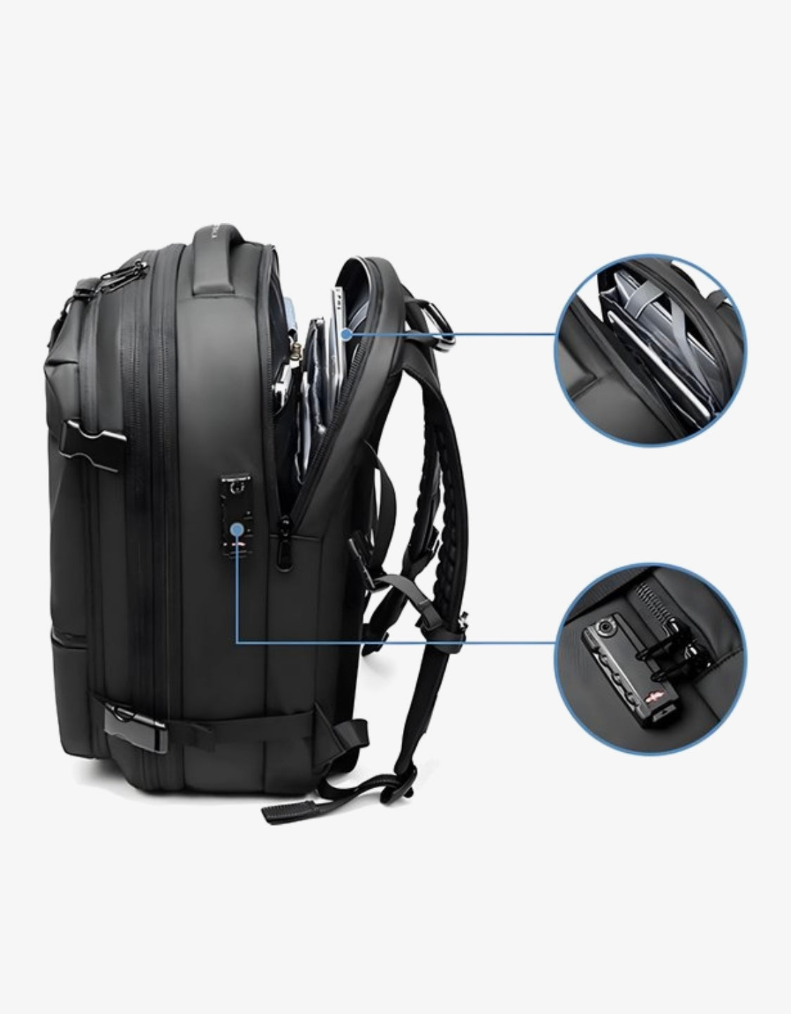 LUTRAFLY - Multi-Functional Travel Backpack