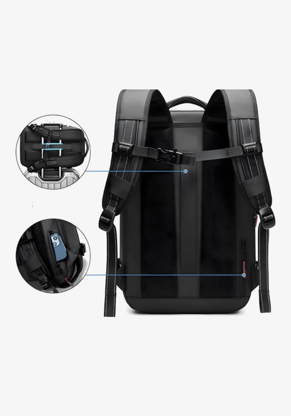 LUTRAFLY - Multi-Functional Travel Backpack