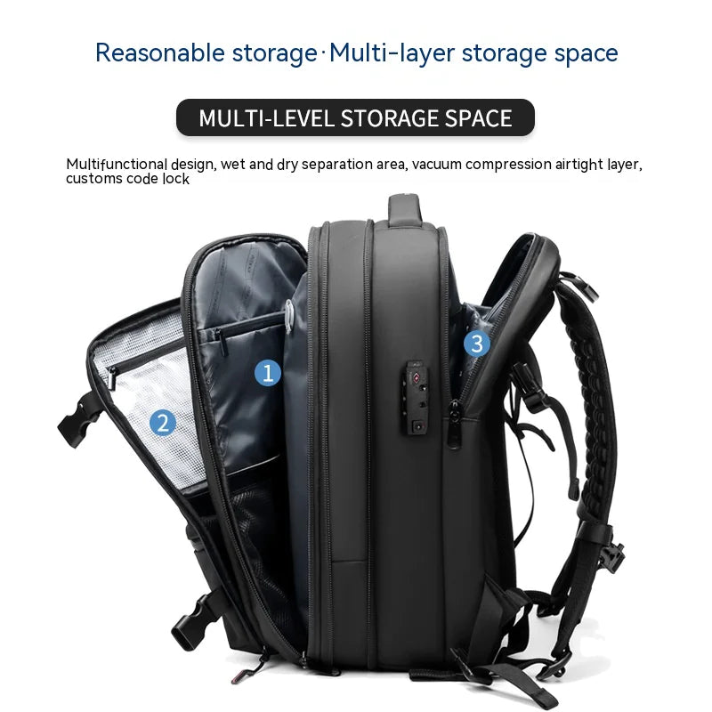 LUTRAFLY - Multi-Functional Travel Backpack